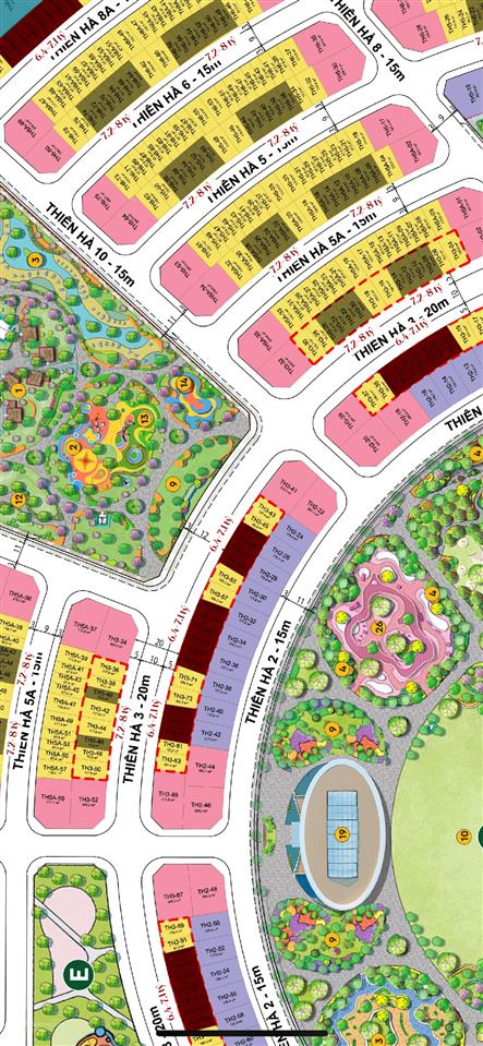 Bán thiên hà  75m2 dự án vinhomes golden city  dương kinh  hải phòng view gần 2 công viên lớn