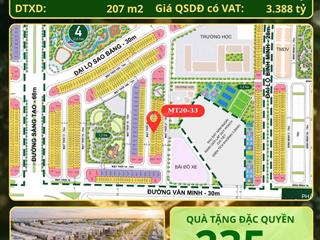 Hơn 4 tỷ 63m2 vinhomes dương kinh hỗ trợ vay bank