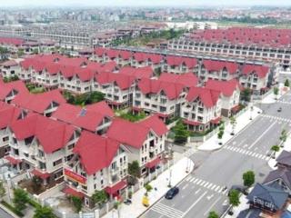 Bán biệt thự góc 225m  kđt nam cường  an vượng villa  view thoáng vĩnh viễn