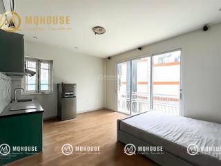 Căn hộ full nội thất ban công rộng 38m2 ngay nguyễn gia trí, gần đại học hutech uth