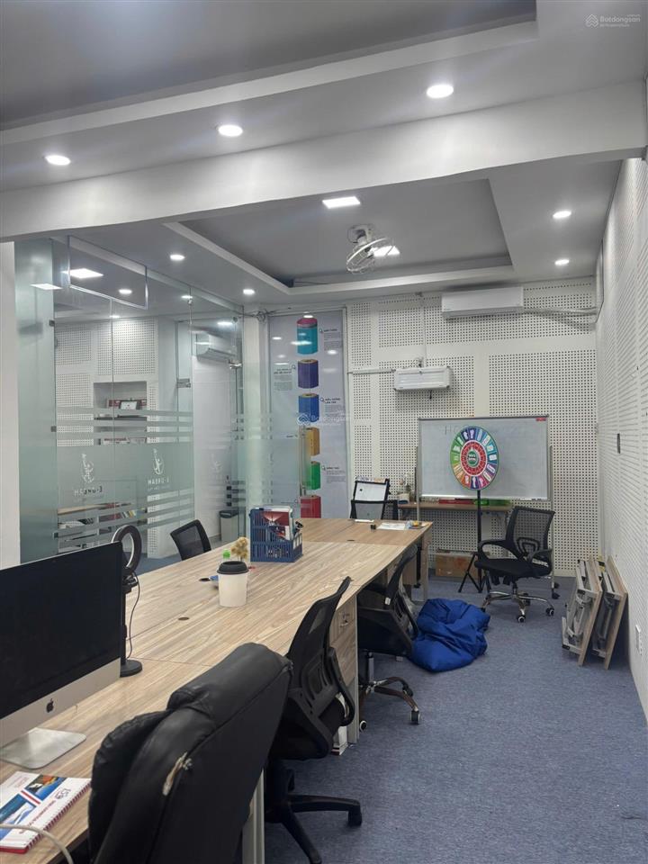 Cho thuê văn phòng full nội thất 80m2 ung văn khiêm phường 25 bình thạnh giá 18tr/tháng