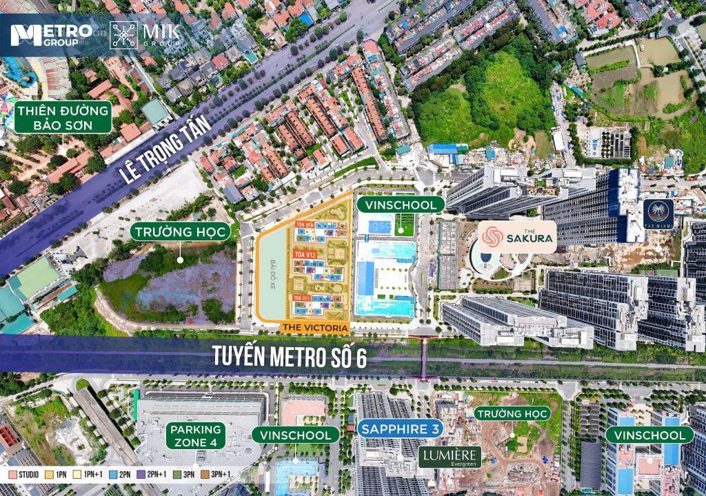 Chính chủ bán căn studio 27m2 tòa v1 tầng 1809 the victoria. giá 2.150 tỷ bao phí.  0985 123 ***