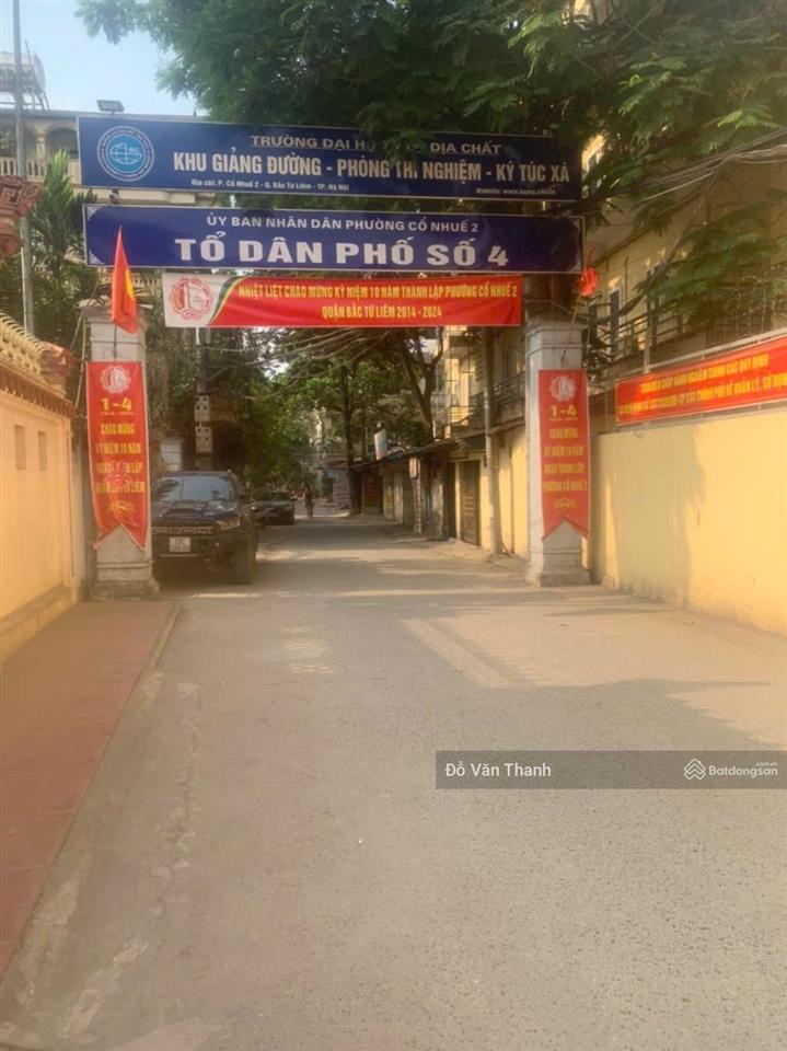 Bán nhà giá rẻ 46m2 mt 6,3m khu b đh mỏ địa chất, cổ nhuế, đường tây thăng long