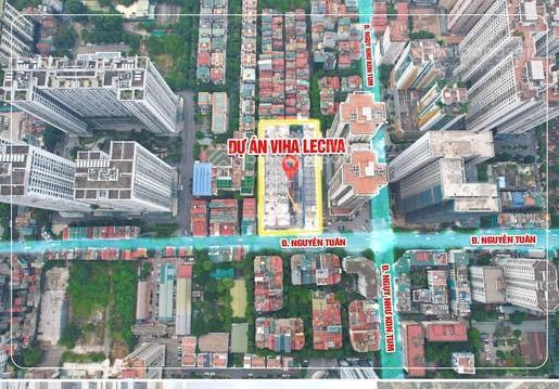 Suất ngoại giao căn hộ đẹp giá tốt nhất dự án viha leciva, 107 nguyễn tuân