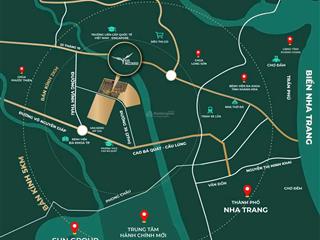 Kvg mozzadiso nha trang chỉ nhỉnh 6 tỷ, 100m2, sổ đỏ lâu dài, kế cận đại đô thị sun group
