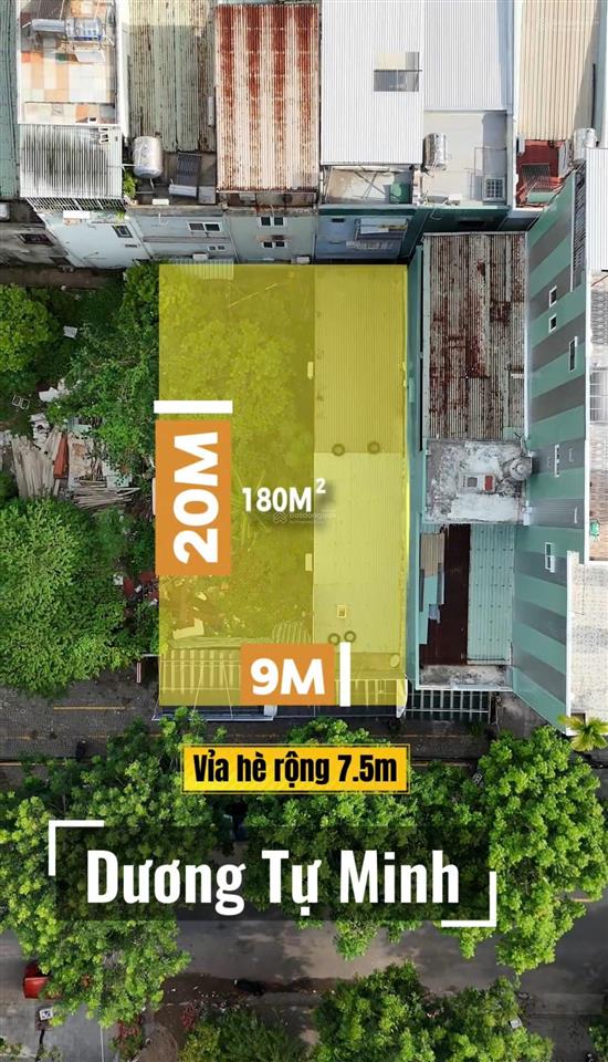 Chào bán cặp đất đẹp, mtđường dương tự minh (đường 10,5m), 180m2, được xây cao tầng, sát biển