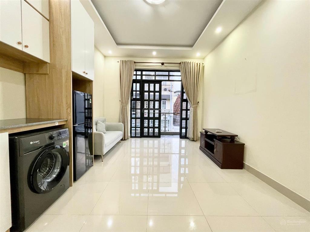 Căn hộ 1pn full nội thất  mới 100% ban công  gần ga metro văn thánh .  kaity 0989 785 ***