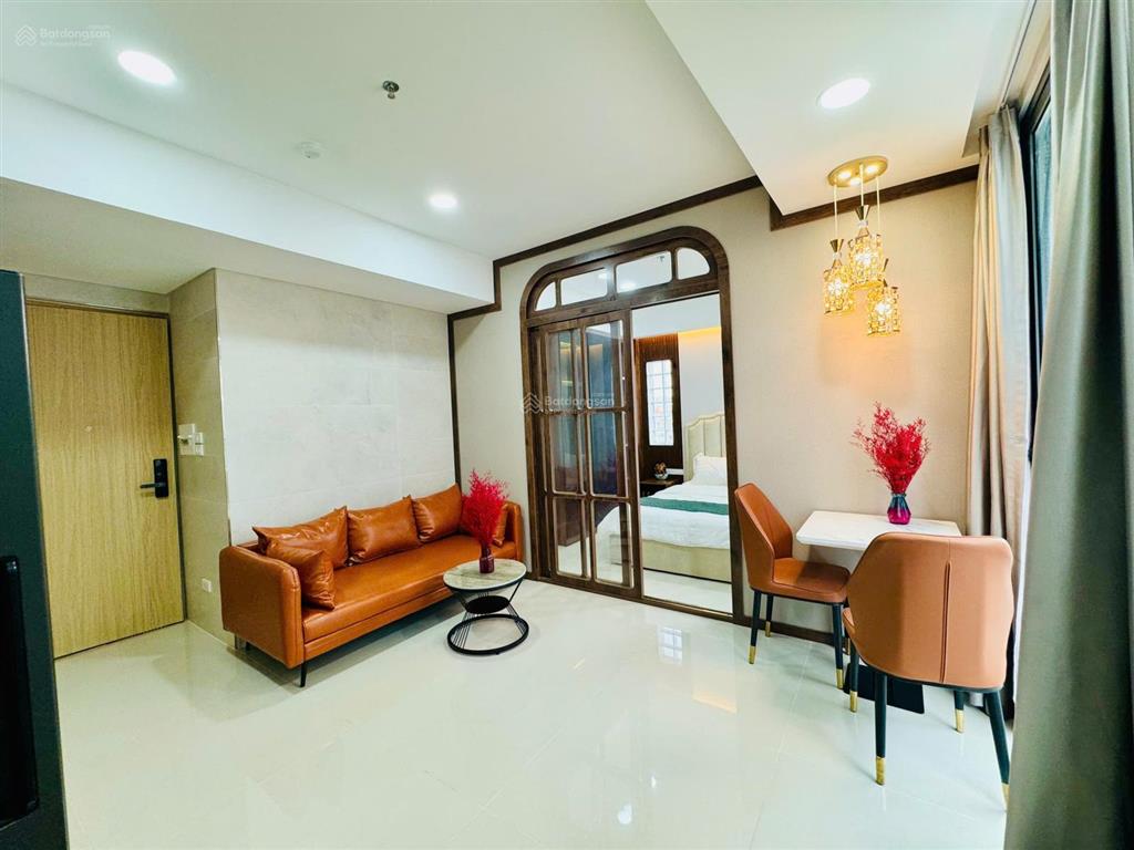 Căn hộ 1pn full nội thất  mới 100% ban công  gần ga metro văn thánh .  kaity 0989 785 ***