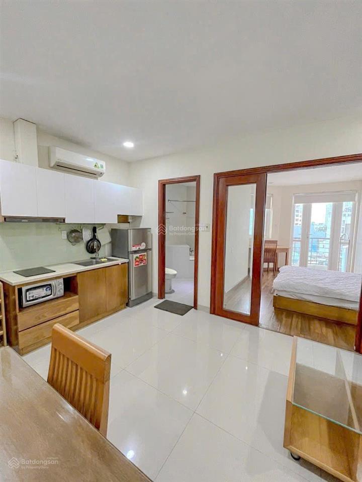 Khai trương căn hộ mini 1pn, 45m2 tại phạm viết chánh, bình thạnh, 6,4tr ban công + full nội thất