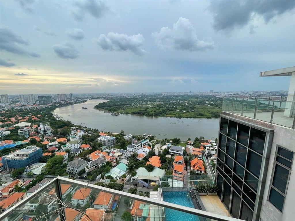 Penthouse nassim thảo điền 500m2 thiết kế 3 tầng, hồ bơi + thang máy riêng, view sông siêu đẹp