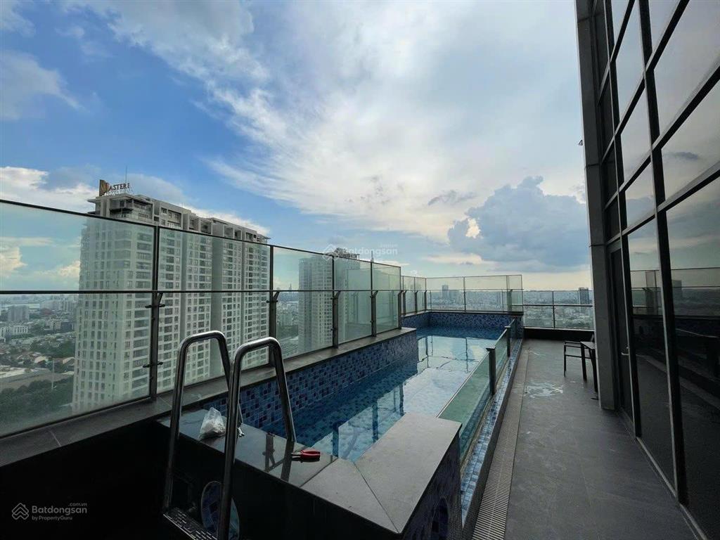 Penthouse nassim thảo điền 500m2 thiết kế 3 tầng, hồ bơi + thang máy riêng, view sông siêu đẹp