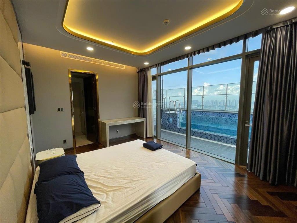 Penthouse nassim thảo điền 500m2 thiết kế 3 tầng, hồ bơi + thang máy riêng, view sông siêu đẹp