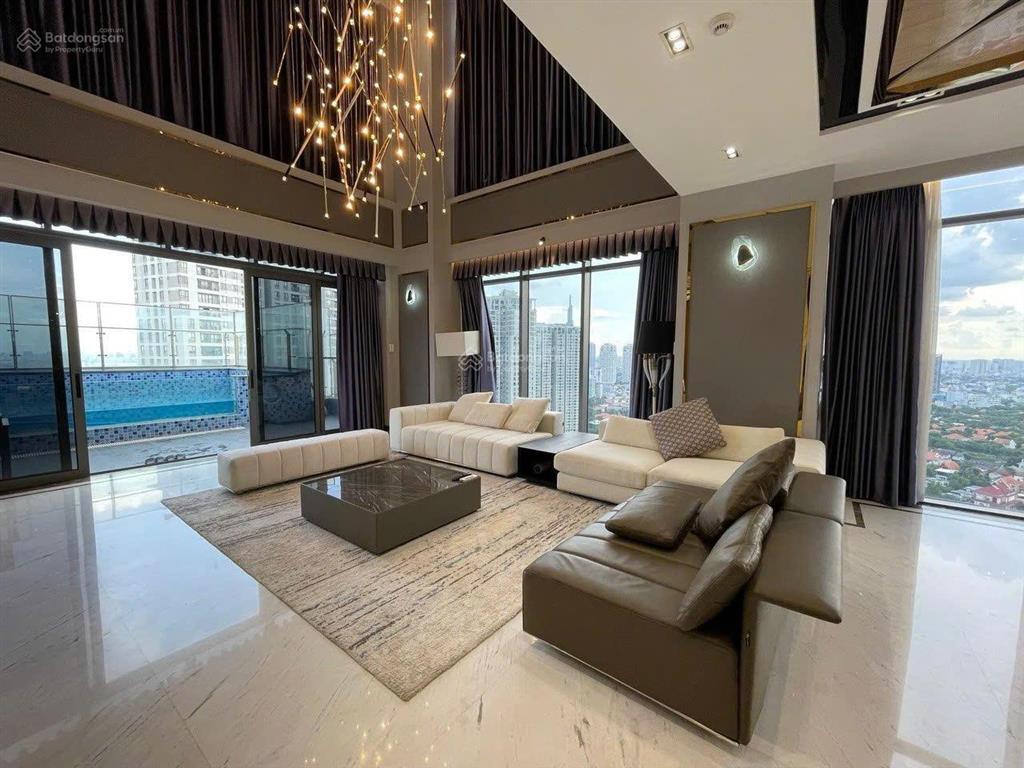 Penthouse nassim thảo điền 500m2 thiết kế 3 tầng, hồ bơi + thang máy riêng, view sông siêu đẹp