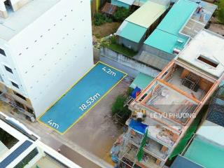 Chủ gửi bán nhanh đất nở hậu 80m2, đường nhựa ô tô lk bệnh viện bình tân, 4,5 tỷ còn thương lượng