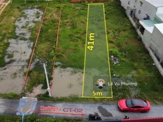 Mình cần tiền ra nhanh lô đất trục đường ct02, 205m2, full thổ cư, chưa tới 2 tỷ