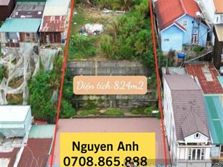 Bán xây dựng mặt tiền xô viết nghệ tĩnh tp đà lạt 824m2 60tỷ