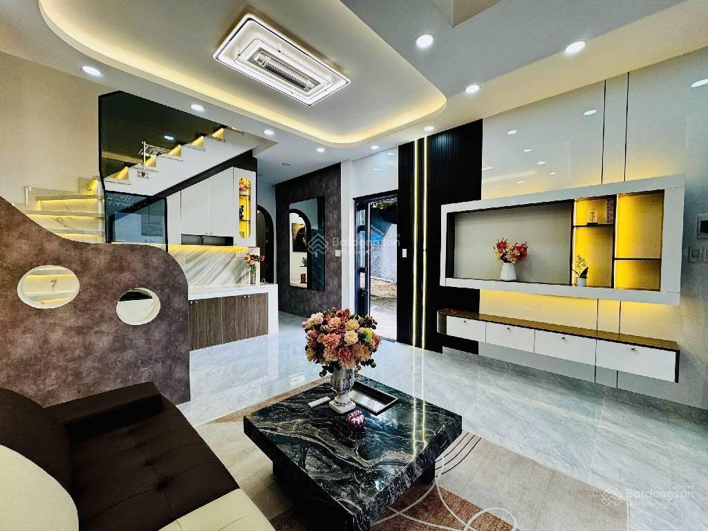 Hẻm xe hơi thông căn góc 2 mặt tiền 497 thống nhất, p16, dt 45m2 giá 5 tỷ 980 có phòng ngủ dưới