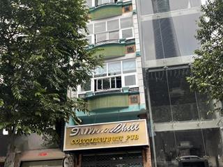 Nhà 2 mặt tiền trần bình trọng quận 5  5x25m  3 tầng  hđt 75 triệu