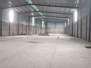 Cho thuê kho xưởng đẹp, mới, cao, thoáng. 1000m2 giá 55tr/ tháng