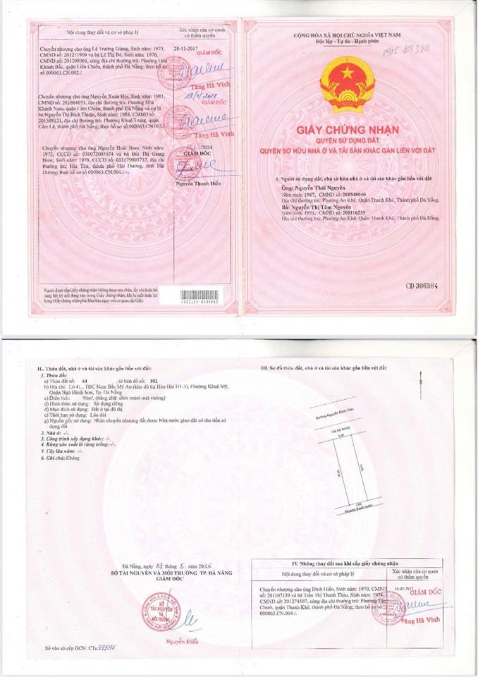 Bán đất nguyễn đình trân, thông biển khu saphia gần võ nguyên giáp, giá tốt