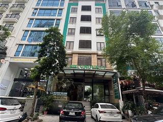 Hiếm nhất  duy nhất  mặt phố trần đăng ninh 9 tầng có hầm, kinh doanh , dòng tiền gần 200tr/thang