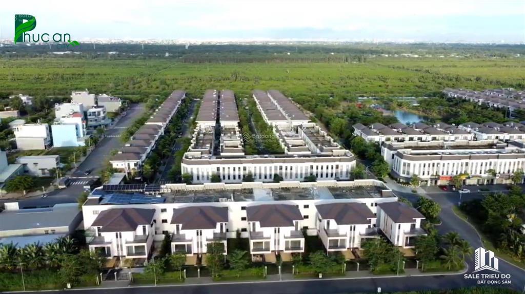 Biệt thự song lập phúc an city view sân golf, giá 8,6 tỷ góp dài hạn, 10x20= 200m2, hướng tây