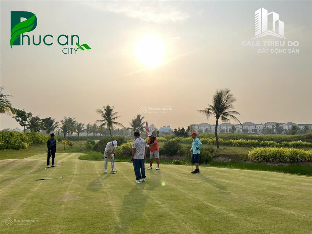 Biệt thự song lập phúc an city view sân golf, giá 8,6 tỷ góp dài hạn, 10x20= 200m2, hướng tây