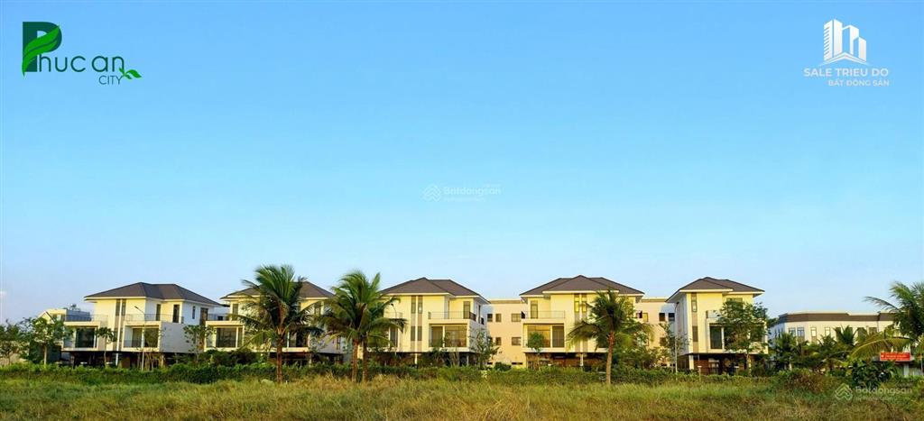 Biệt thự song lập phúc an city view sân golf, giá 8,6 tỷ góp dài hạn, 10x20= 200m2, hướng tây