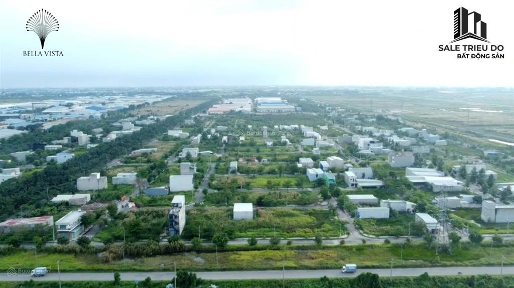 Đất nền dự án bella vista city, giá 450 triệu (100%), thích hợp xây trọ buôn bán đa ngành nghề