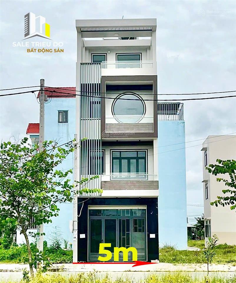 Bán nhà phố kdc xuyên á diện tích 5x16m, sổ hồng riêng 1 trệt 3 lầu, sân thượng, ở ngay