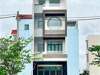 Bán nhà phố kdc xuyên á diện tích 5x16m, sổ hồng riêng 1 trệt 3 lầu, sân thượng, ở ngay