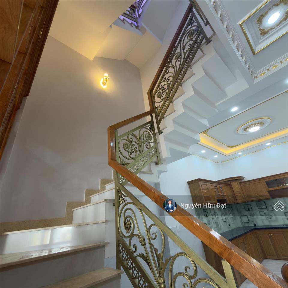 Nhà cát tường phú sinh 4x17m xây dựng 2 lầu sân thượng, nhà xây đẹp kiên cố, hỗ trợ vay ngân hàng