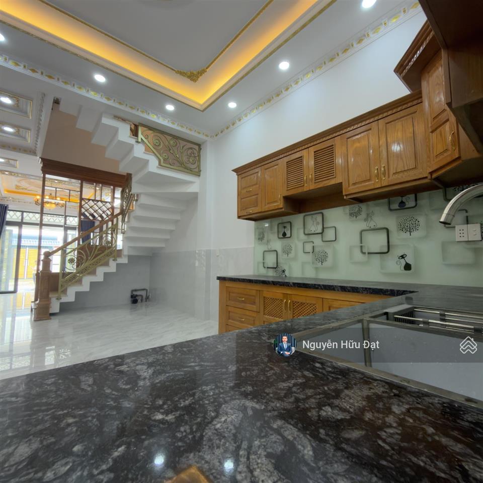 Nhà cát tường phú sinh 4x17m xây dựng 2 lầu sân thượng, nhà xây đẹp kiên cố, hỗ trợ vay ngân hàng