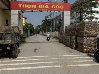 Bán đất tặng nhà c4,thôn gia cốc,kiêu kỵ giáp vinhomes ocean 1 gia lâm 56m2 đường ôđỗ cổng, 3,950tỷ