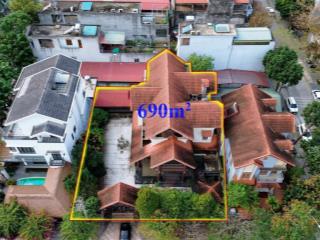 Bán biệt thự 690m2 mặt tiền 25 đường n2, nguyễn thị định trung tâm tp lào cai