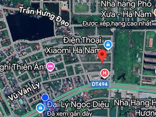 Lô đất đẹp 223m2 mặt tiền 10m khu cổng sau bệnh viện việt đức 2 chân chung cư, kinh doanh sầm uất