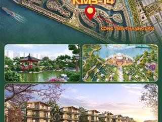 Biệt thự song lập komorebi k314 giá 17,7 tỷ tại vinhomes vũ yên hải phòng