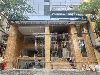 Bán nhà 2 mặt đường phố kinh doanh phú thượng xây mới full 8,5 tầng 1 hầm x 340m2 đất tây hồ hà nội