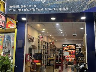 Mtkd lê trọng tấn  ngay đh công thương dt 4x20m cấp 4. giá 15tỷ5 tl