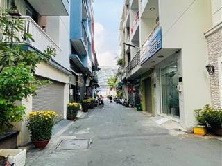 Hẻm vip bờ bao tân thắng đối diện aeon dt 4x14,5m 5tầng . giá9tỷ9 tl