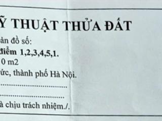 Chính chủ cần bán thửa đất  hoài đức hà nội  đường rộng ô tô tránh nhau