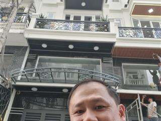 Siêu phẩm nhà khu vip ngay phan huy ích 5 tầng  dt  62m2  hẻm 8m có lề  chỉ 7.55 tỷ tl