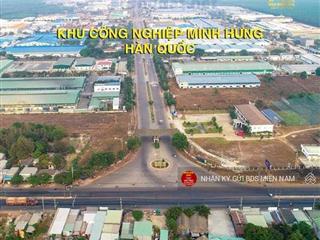 Bán đất tại kcn minh hưng hàn quốc, xã minh hưng, chơn thành, 900 triệu, 500 m2 đẹp, giá ưu đãi