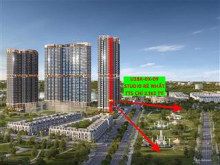 Chỉ 2.1 tỷ cho căn studio rẻ nhất masteri lakeside còn xót  tầng đẹp view thoáng trọn đời