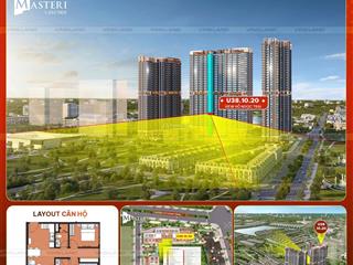 Độc quyền masteri lakeside 2n2vs góc tts 4.5tỷ view biển hồ nước mặn, tầng trung view thoáng
