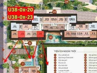 Lakeside 2n2vs 66m2 chỉ 4.2 tỷ, rẻ nhất hiện tại, view nội khu tiểu cảnh thác nước  0989 046 ***
