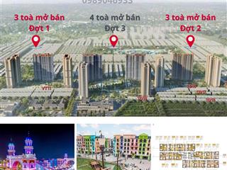 Mở bán 10 toà masterise homes ocean park 3 giá từ 61tr/m2   0989 046 ***