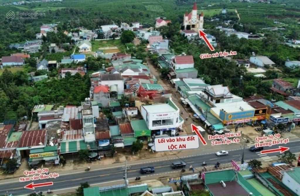 Bán lô đất khu trung tâm lộc an, bảo lâm, lâm đồng