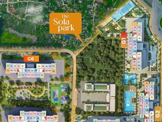 Chính chủ bán căn 3 ngủ 75m tầng trung tòa g2 phân khu solapark đóng tiến độ giãn 5% giá 6,25 tỷ