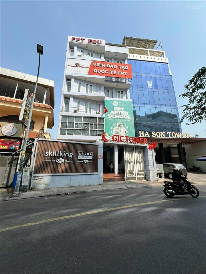 Duy nhất! tòa nhà trung tâm quận 3 mặt tiền trần quốc toản dt 9 x 17 kc hầm + 6 tầng 57 tỷ